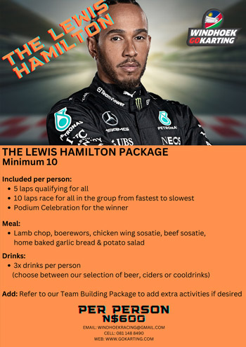 Teambuilding Lewis Hamilton
