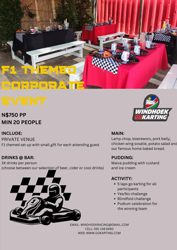 F1 Themed Corporate Event